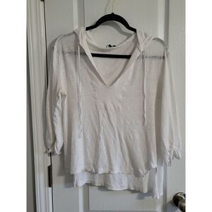 Lightweight‎ Michael Stars hoodie cover up size large